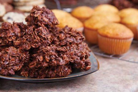 No-Bake Oatmeal Cookies Recipe Image